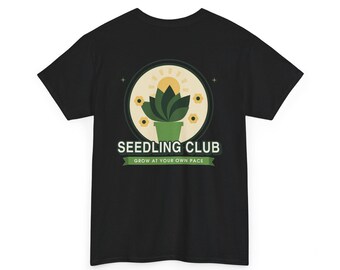 Gardening Gift Seedling Club T-Shirt | Botanical Tee | Houseplant Lover