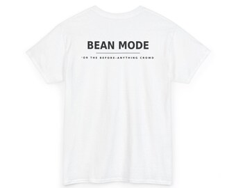 Coffee Lover Bean Mode T-Shirt | Minimal Coffee Humor Tee