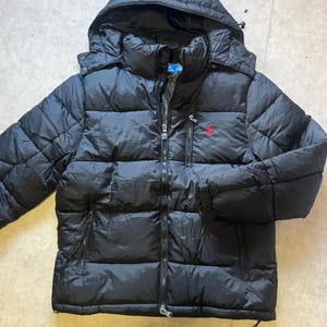 Ralph Lauren svart dunjacka för män/damer