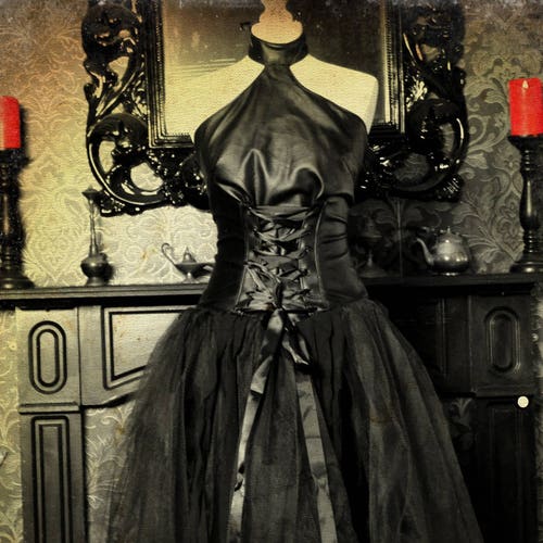 Bespoke Madam Alchemy Stunning Spooky Goth Gothic Funeral Etsy