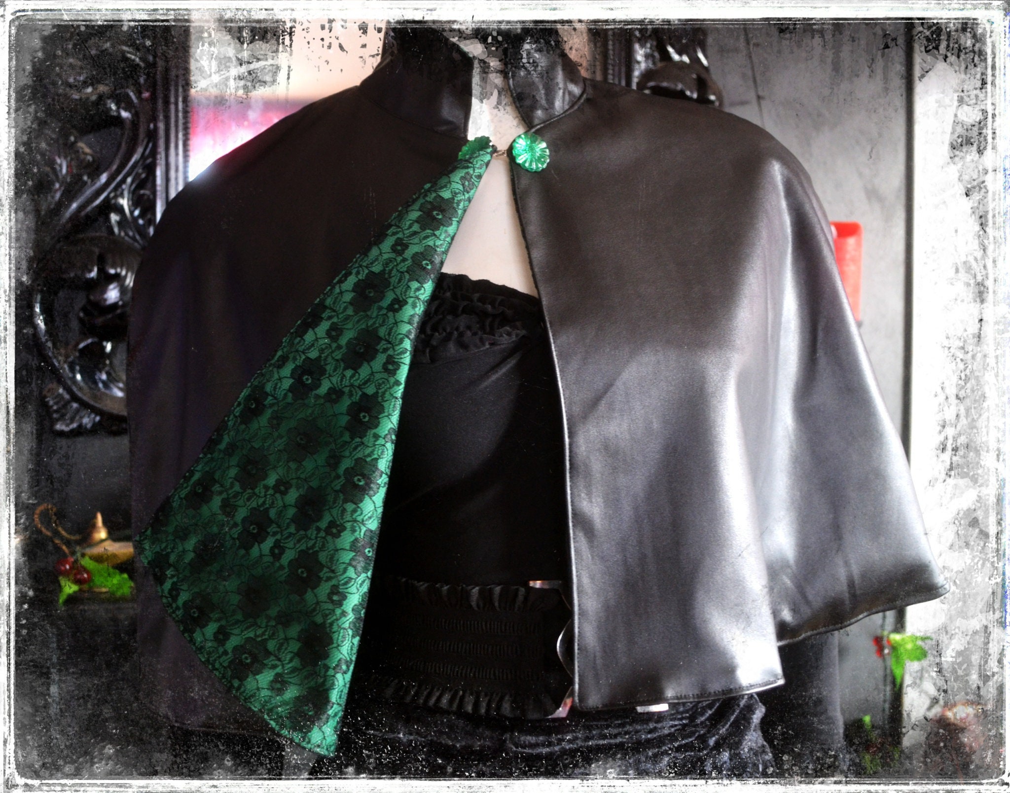 Leather Cape Etsy UK