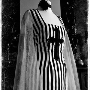 Bespoke Spooky "Mistress Frankenstein The Zombie Bride" Gothic Horror Vampire Witch Nun Gown - THE Halloween Dress by House of Goth