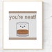 You're Neat Whiskey Glass Cross Stitch PDF Pattern | Etsy