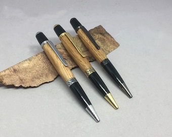 Woodford Reserve Bourbon Barrel Pen mit Ihrer Wahl von Hardware - hergestellt aus Eichenholz Woodford Reserve Bourbon