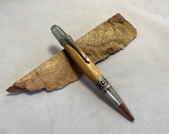 Proxima Bourbon Oak Ballpoint Pen -- made from your choice of Bourbon Barrel