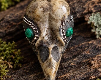 Bird Skull Pendant - Metamori Jewelry