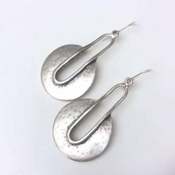 Very long sales earrings