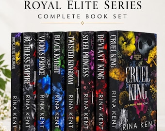 Rina Kent Royal Elite Dark Romance Book Set, Fantasy Collection (Complete Set)