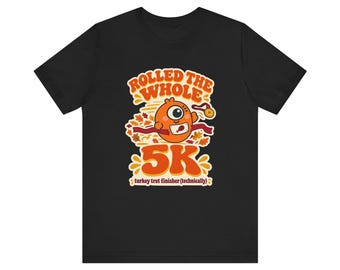 Funny Turkey Trot 5K Runner Tee, Thanksgiving Race Finisher Shirt
