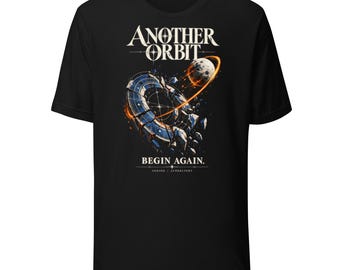 Planet Orbit Graphic T-Shirt: Another Orbit Celestial Space Art