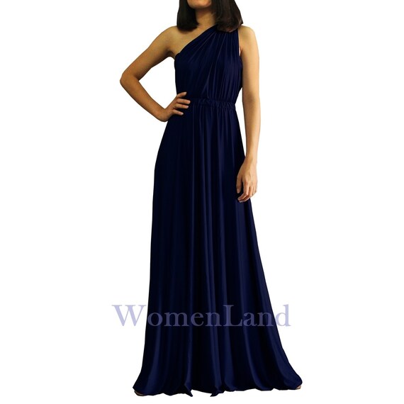 navy blue convertible bridesmaid dress