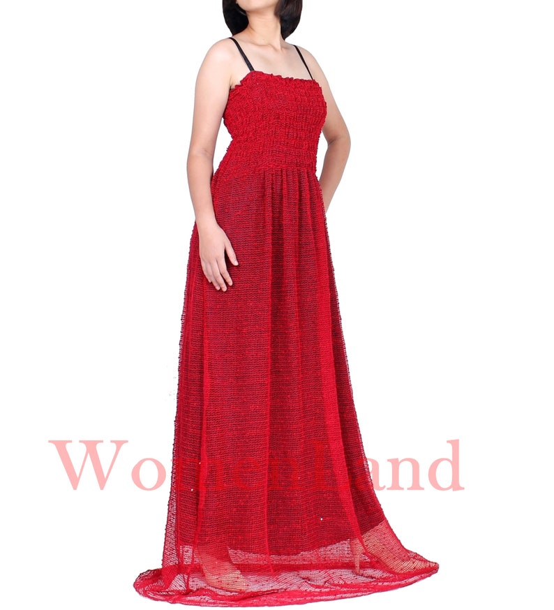 women's plus size red party dress