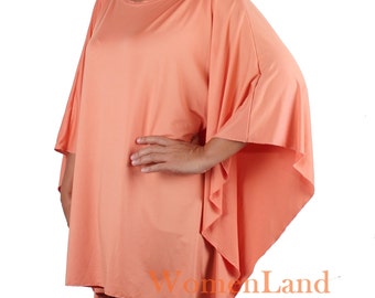 WomenLand Handmade Women Tops Clothings Loose Fitting Tunic Tank Blouse Beach Casual Wear Regular / Plus Size Maternity