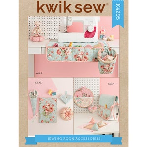 Kwik Sew K4295 / R10842 Sewing Room Accessories