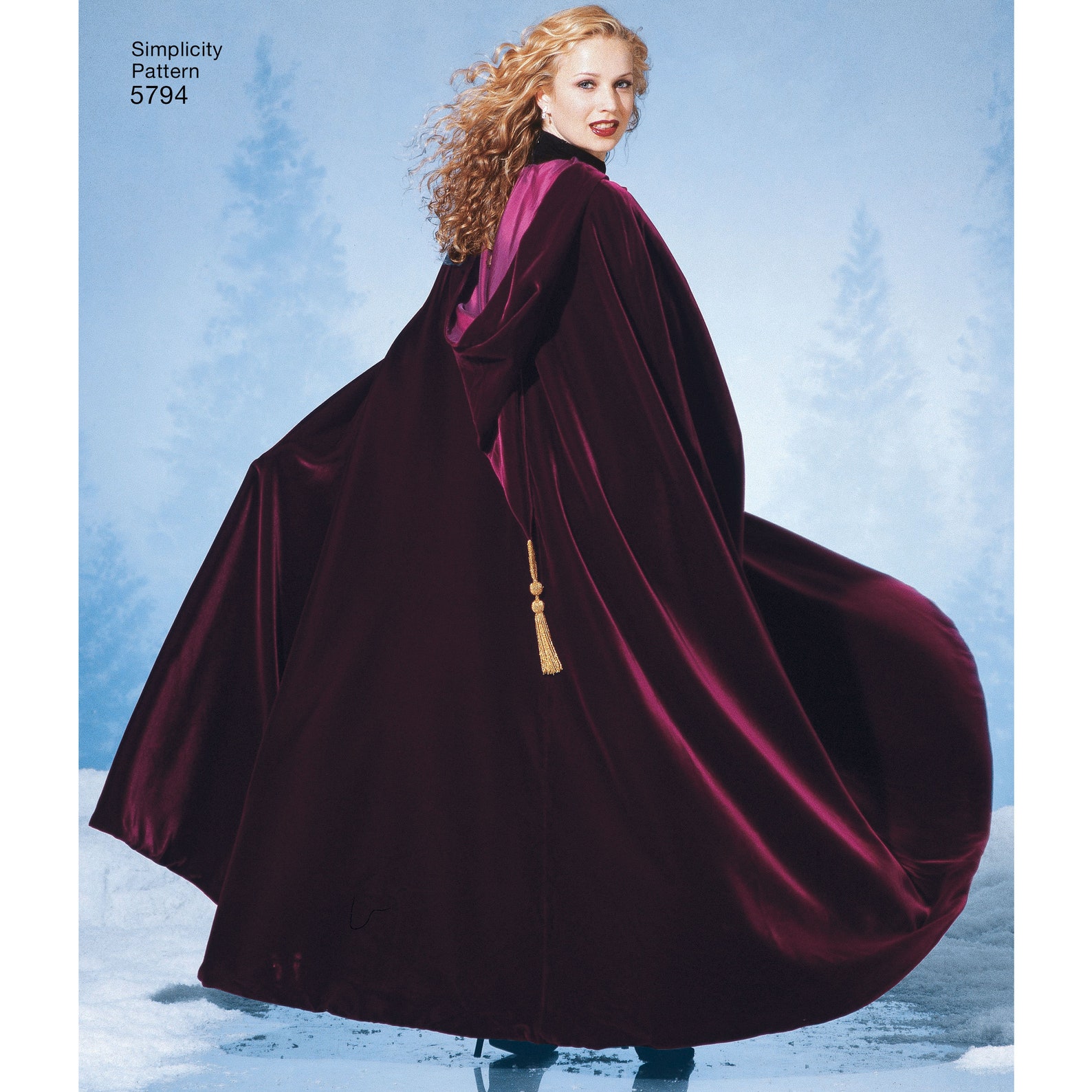 Simplicity Pattern 5794 Misses' Capes Etsy
