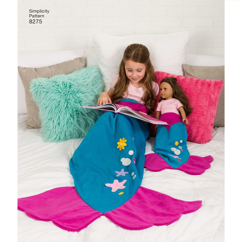 Simplicity Pattern 8275 Novelty Blankets for Child Adult and Etsy