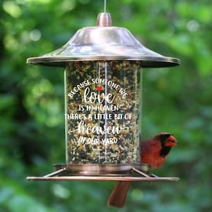 In Heaven Bird Feeder