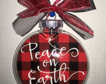 Peace on Earth Ornament