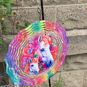 Mare & Colt Wind Spinner