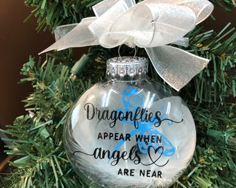 Dragonfly Angel Ornament