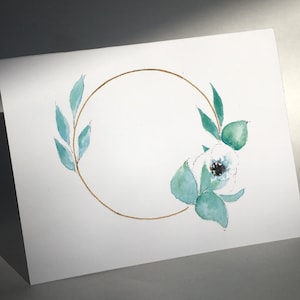 Fleurs de printemps - cartes vierges