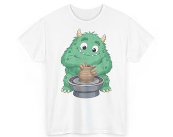 T-Shirt für Töpfermeisterkurse – Der verrückte Töpfer, lustiges Grafik-T-Shirt (Unisex)