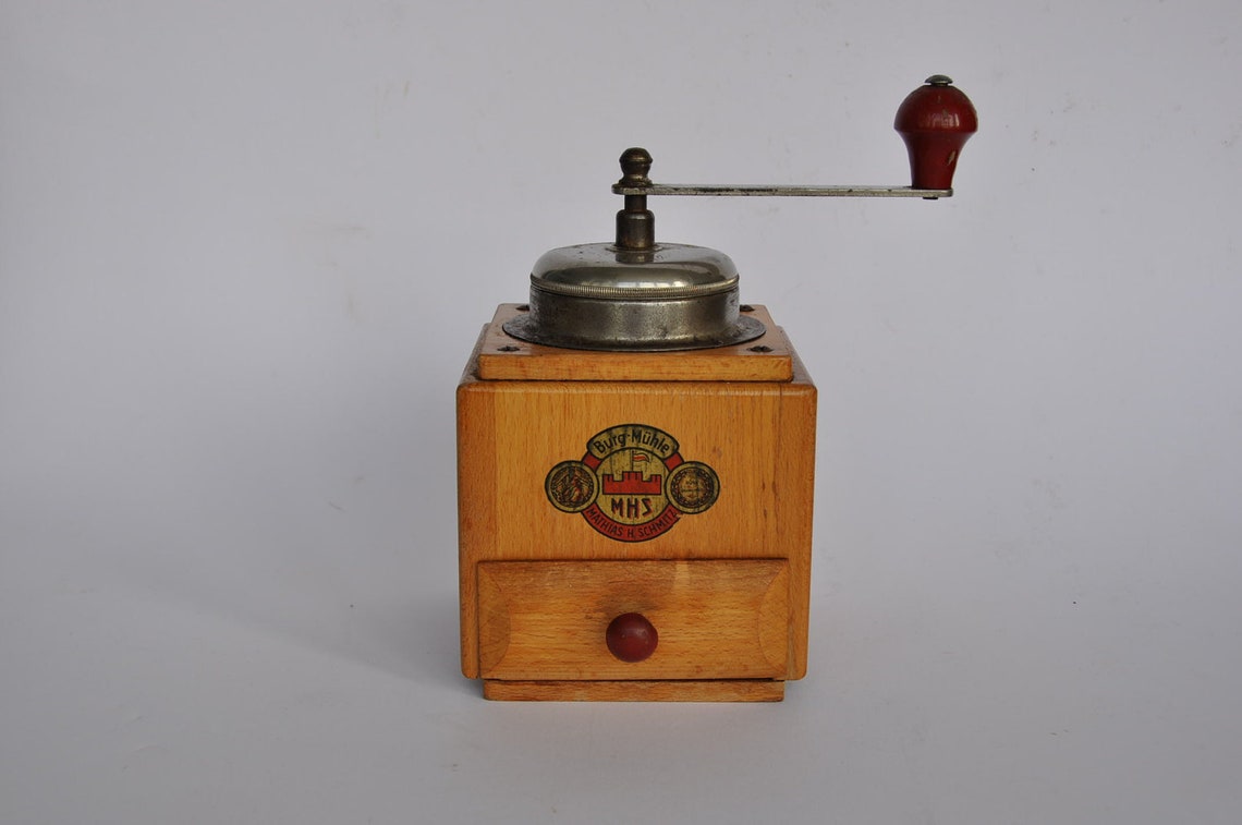 Vintage German coffee grinder by Burg Muhle. Etsy