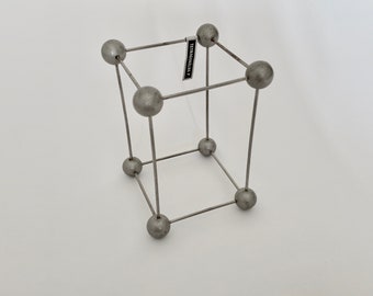 Molecular Model, Geometric Sculpture, Chemistry Gift, Teacher Gift, Vintage Atom Model, Molecule Model, Chemistry Model