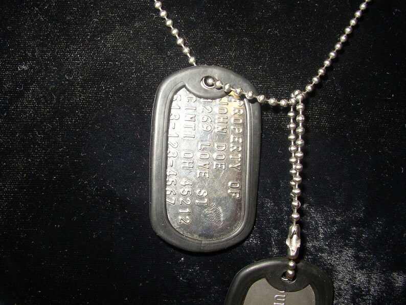 military dog tags personalized military dog tags personalized