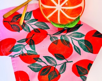 Oranges Organic Cotton Napkin Set