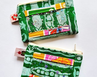 Pea Pods Zipper Wallet