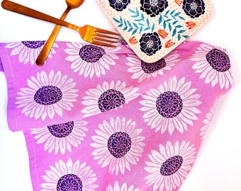 Daisies Organic Cotton Napkin Set