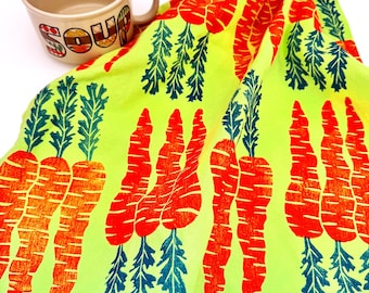 Carrots Organic Cotton Napkin Set