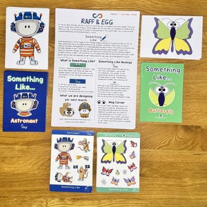 Something Like Mail Club - Oct 2026 | Pip the Imp and Bugmarks | Nano Zines, Sticker Sheets, Art Prints
