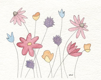 Wildflowers Card