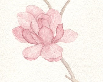 Pink Magnolia Card