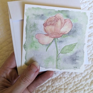 Rose Bloom Giclee Printed Card Set image 3