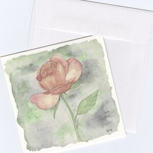 Rose Bloom Giclee Printed Card Set image 2