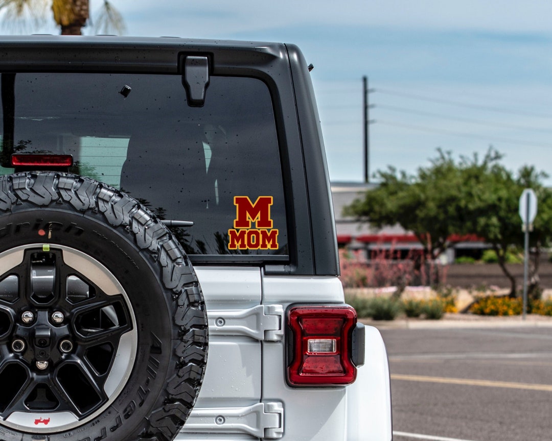University of Minnesota Mom Car Decal, Die-cut Sticker, U of M Mom ...