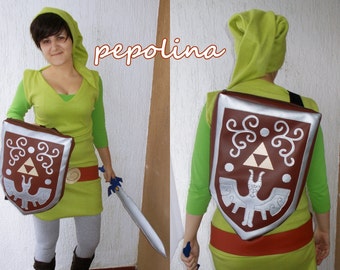 Hero's Shield Backpack Legend of Zelda The Wind Waker