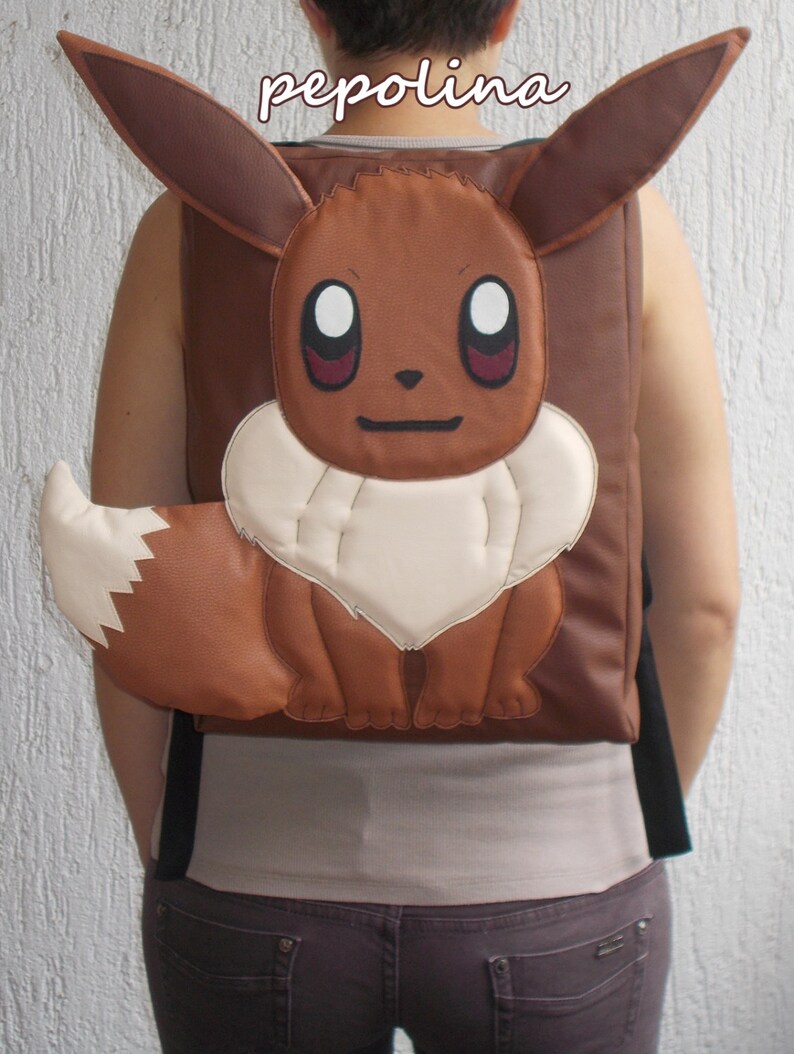 Eevee Pokemon Backpack Etsy