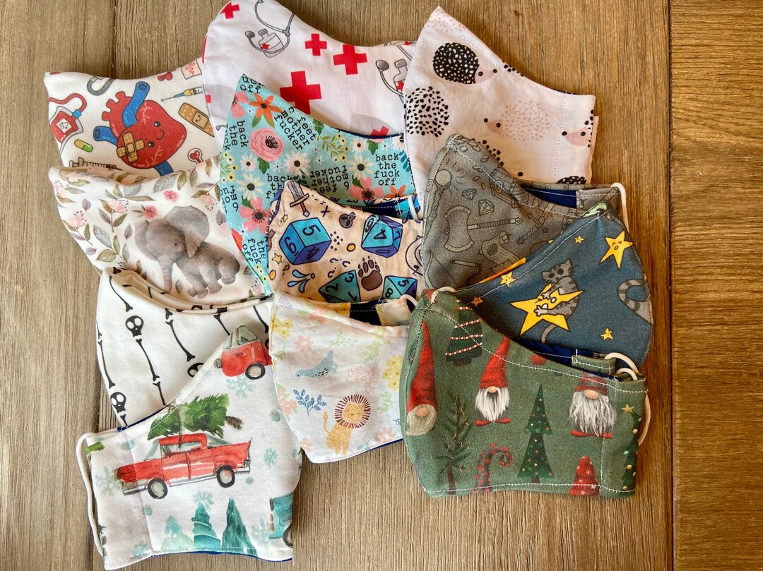 Monthly Face Mask Subscription Box Seasonal Subscription Box Etsy