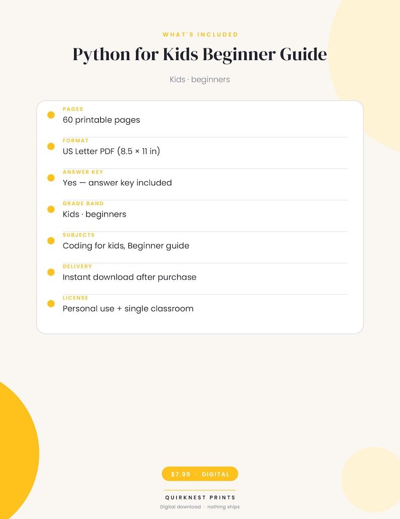 Python para Crianças: Livro de Exercícios de Programação para Iniciantes, Variáveis, Loops, Listas, Funções, Miniprojetos, Gabarito | 60 Páginas imagem 4