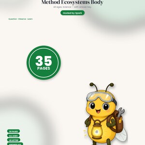 Middle School Science Worksheets Grades 6-8, Scientific Method, Ecosystems, Human Body Systems, Answer Key | 35 Pages