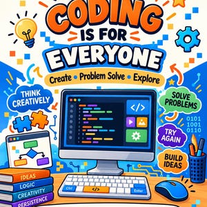 Coding Classroom Posters | 10 Printable Programming, Algorithms, Debugging (Digital Download)