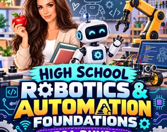 High School Robotics & Automation Mega Bundle | 20 Lessons, 54 Activities (Digital Download)