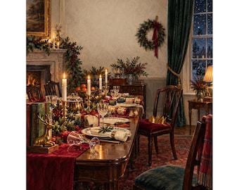The Last Gift at the Family Table — Printable Christmas Family Game | Instant Download