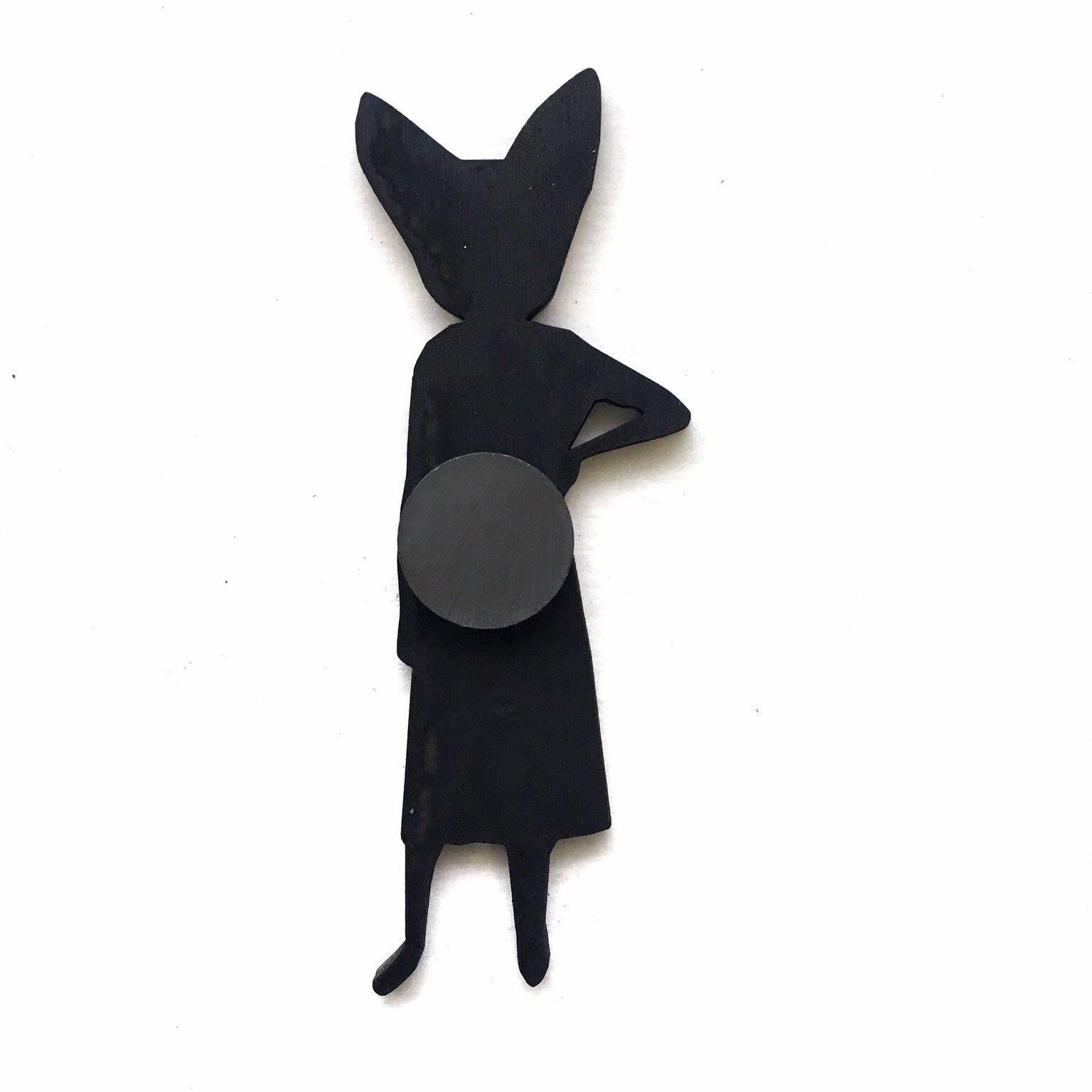 Fennec Fox Magnet, Animals Magnets Fridge, Back to School Gift, Animal Lover Housewarming Gifts, Retro Home Favor, Weird Art for Kitchen - Thumbnail 4
