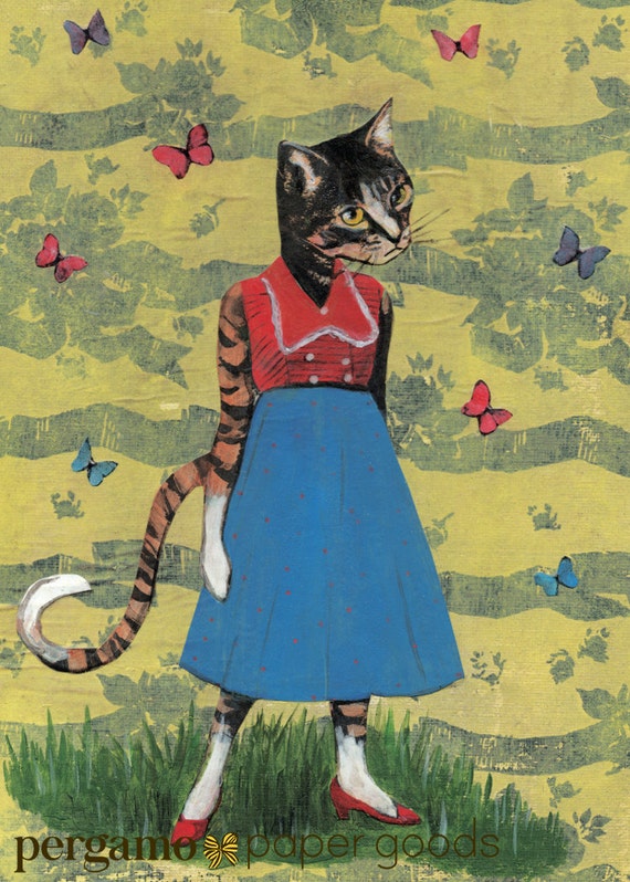 Fancy Cat Card Vintage Weird Cat Greeting Cards Dressed up - Etsy Fancy Cat Card Vintage Weird Cat Greeting Cards Dressed up - Etsy