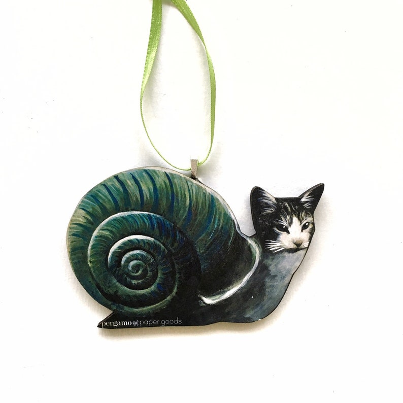 Weird Cat Ornament Holiday Cat Christmas Ornament Gifts for Etsy